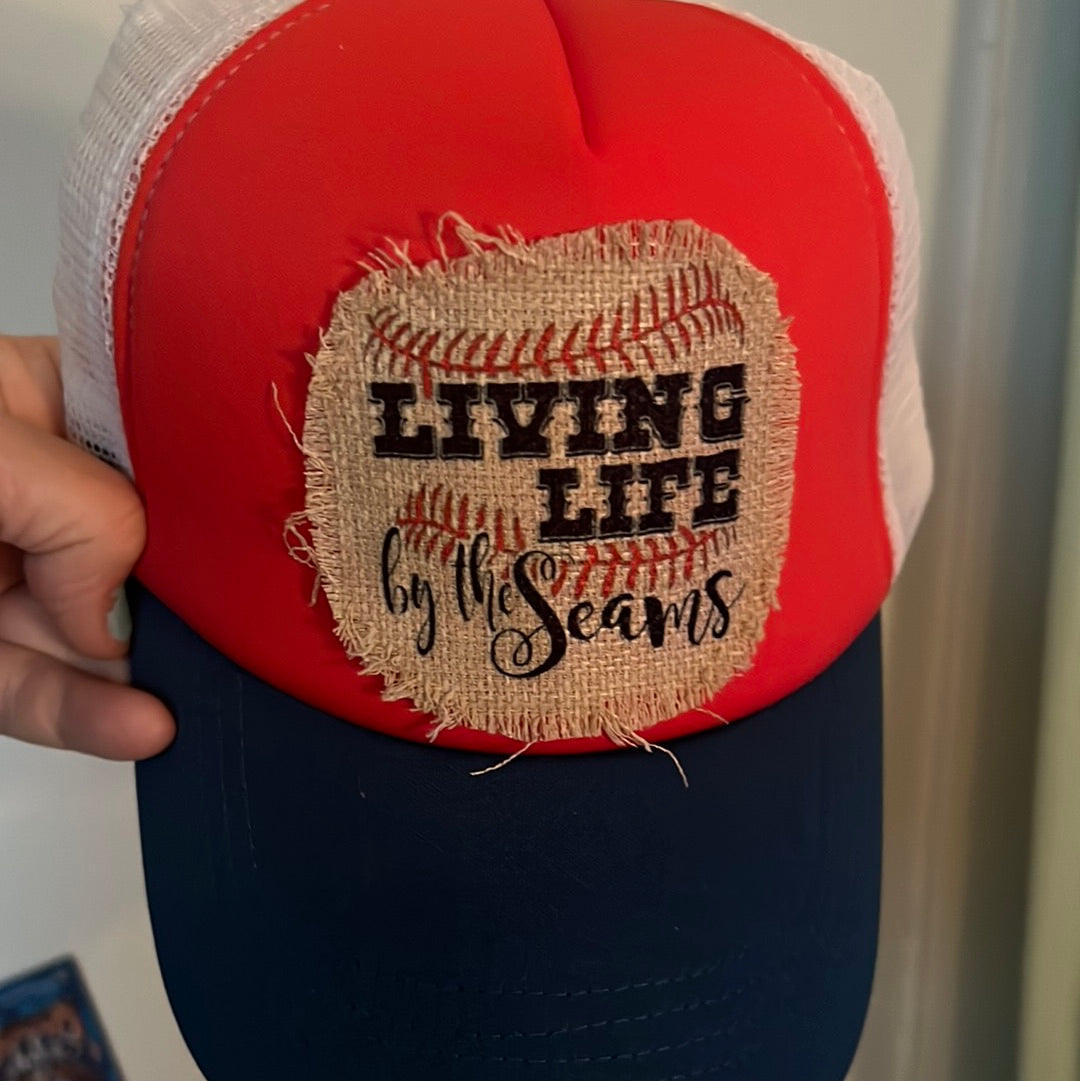 “Living Life by The Seams” Baseball Cap