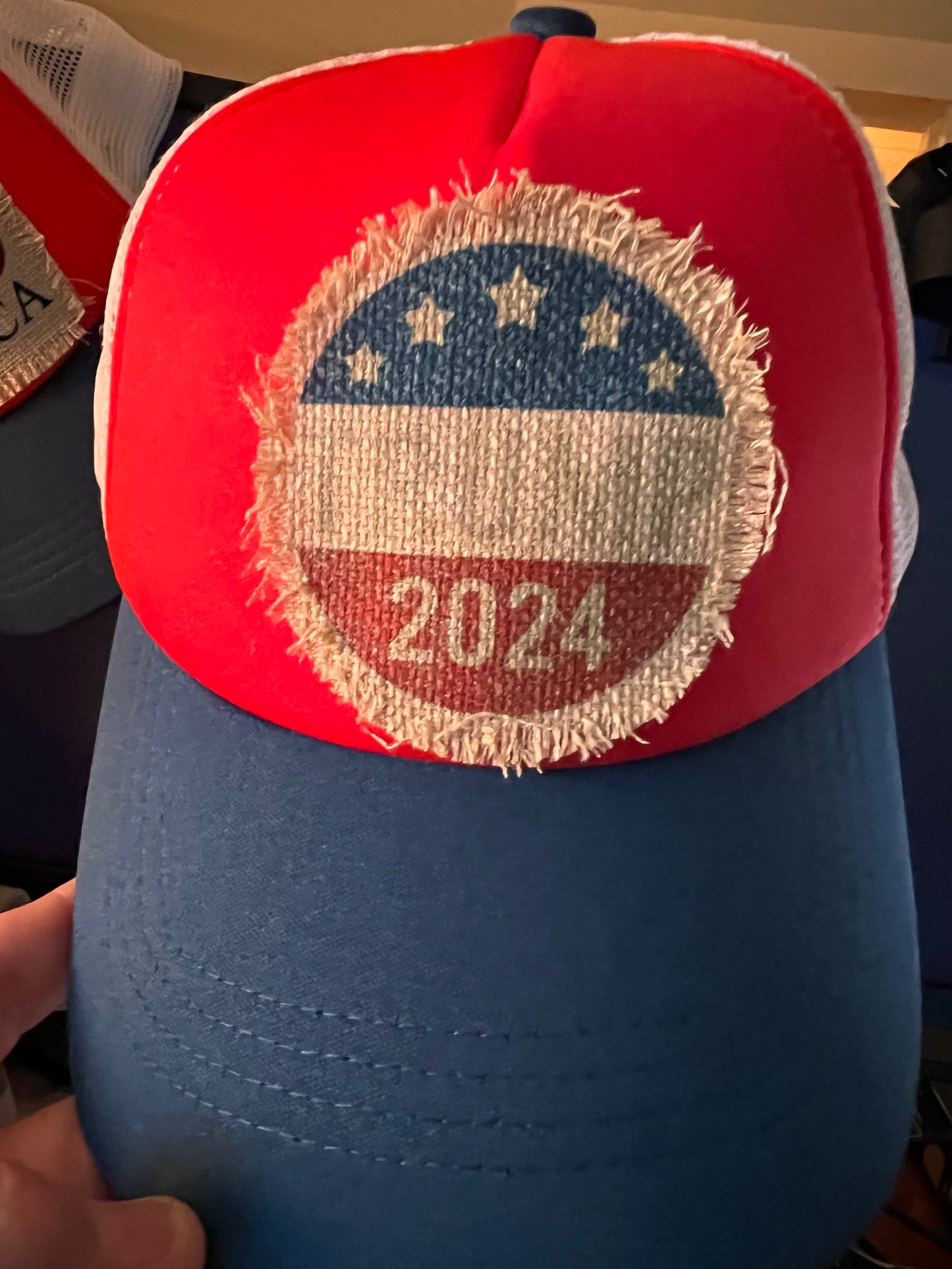 “TRUMP 2024” Trucker Cap