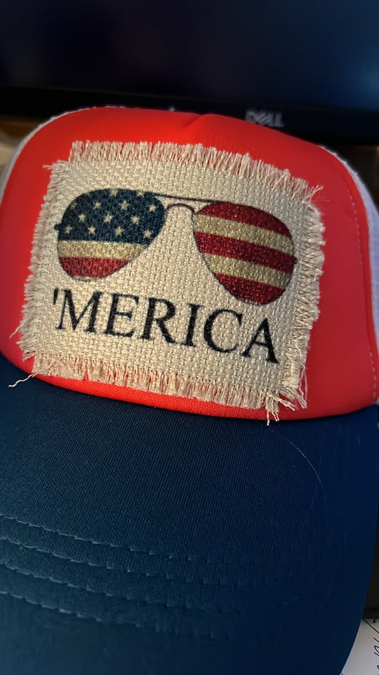 ‘MERICA TRUCKER CAP