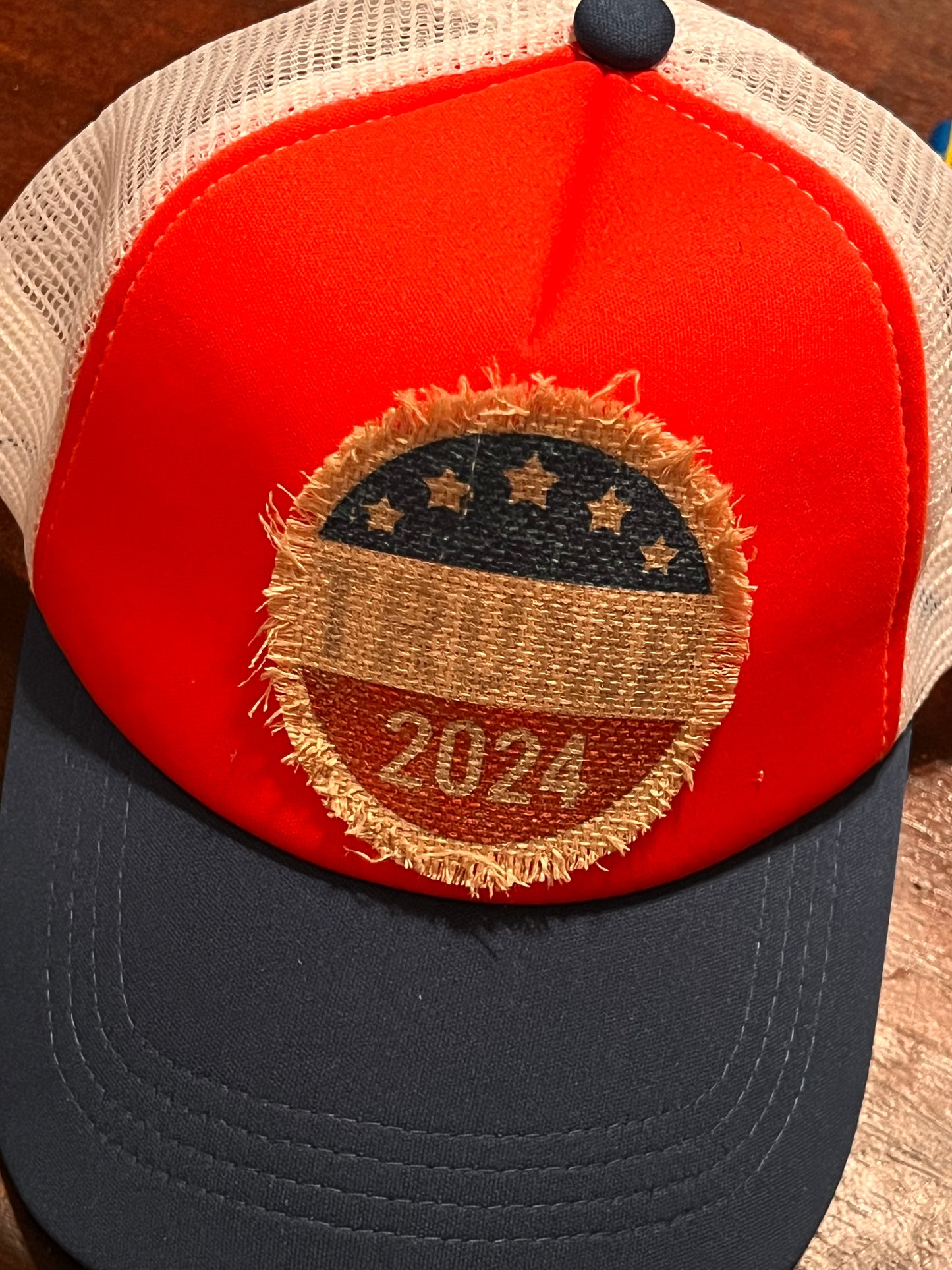 “TRUMP 2024” Trucker Cap