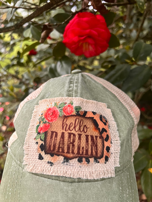 “Hello Darlin” Trucker hat