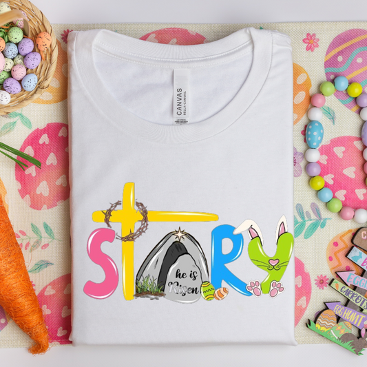 The "Story" Easter Tee